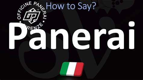 how to pronounce panerai|how to pronounce longines watch.